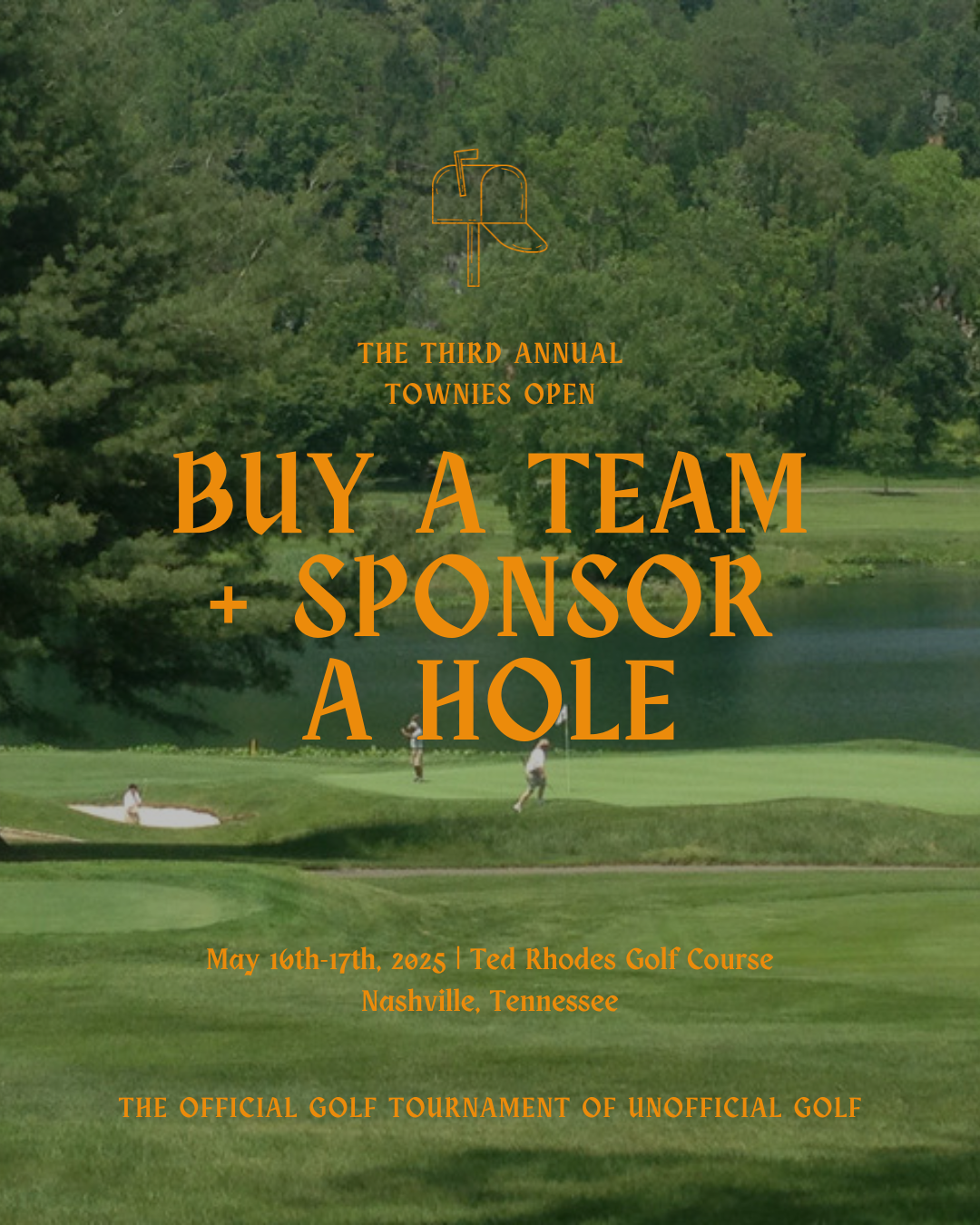 Buy a Team + Sponsor a Hole